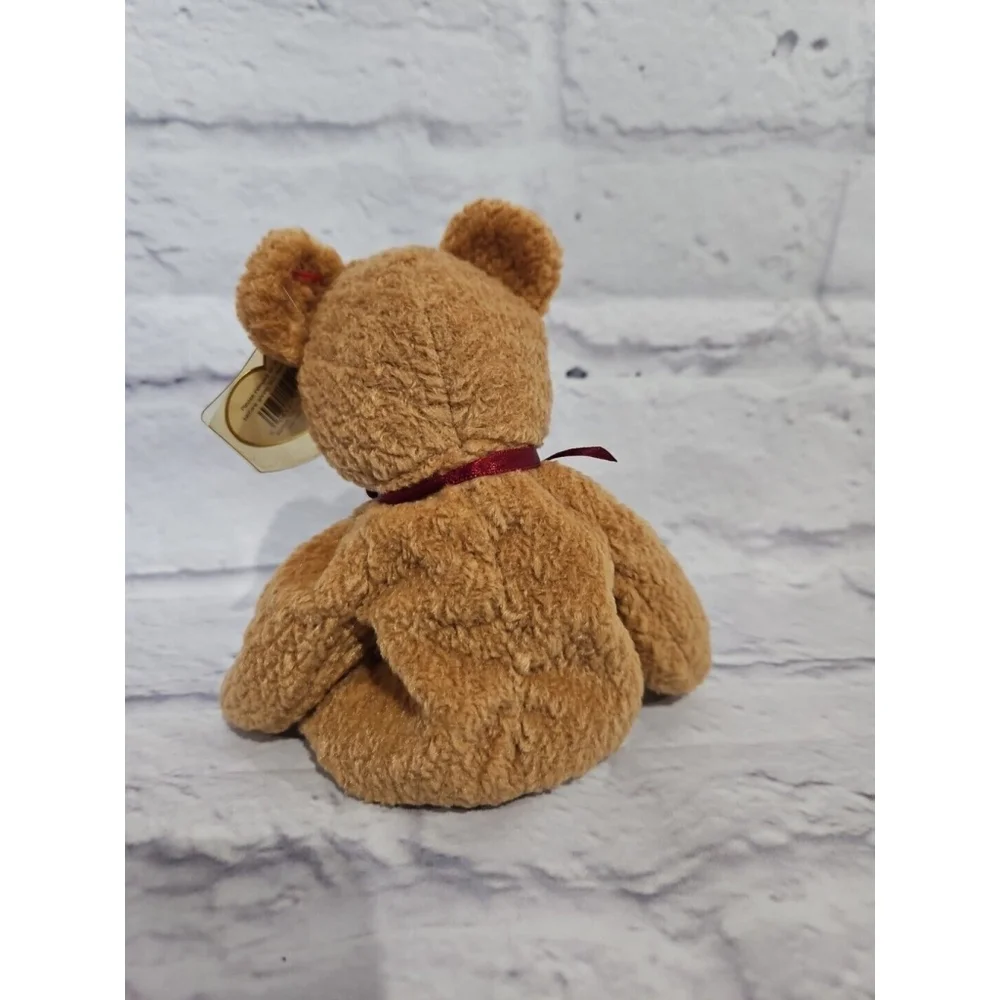 Ty Beanie Baby Curly The Bear Plush Toy Retired